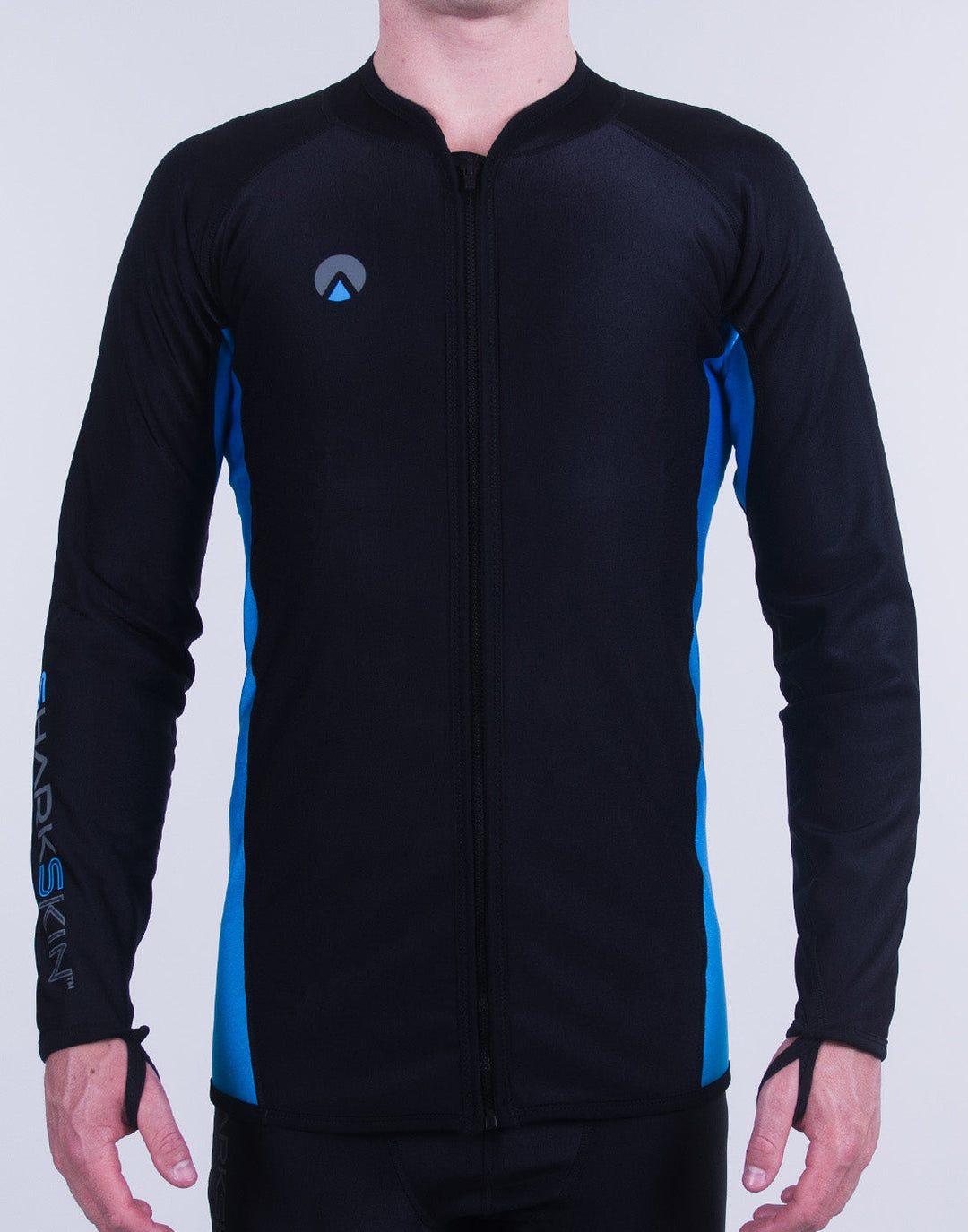 CHILLPROOF LONG SLEEVE CHEST ZIP TOP - MENS