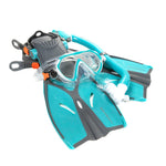 SHARKSKIN JUNIOR MASK, DRY SNORKEL FIN SET WITH MESH BAG + FREE ANTI-FOG