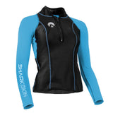 Sharkskin Performance Wear Long Sleeve - Womens Blue