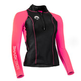 Sharkskin Performance Wear Long Sleeve - Womens Pink