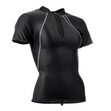 Sharkskin Chillproof Short Sleeve Chest Zip Womens