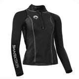 Sharkskin Performance Wear Long Sleeve - Womens Black