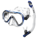 SEAC BIS BOSS MASK & REVERSE DRY SNORKEL SET