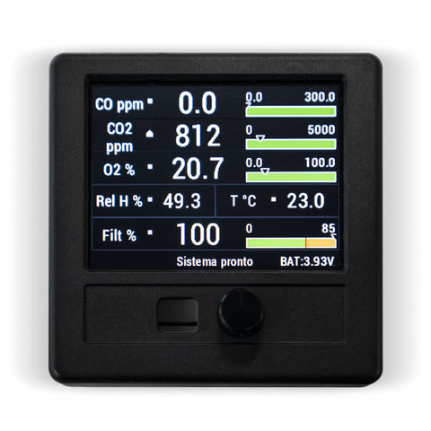 SAM MULTIGAS - CO + CO2 + H2O WITH VOC