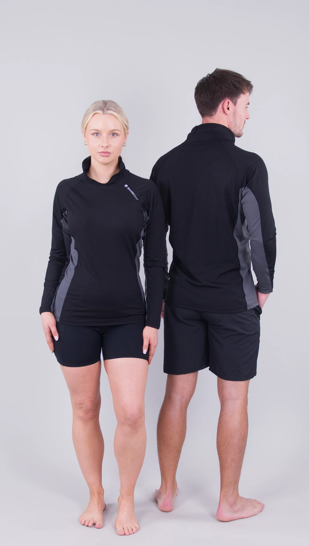 RAPID DRY RASHIE - LONG SLEEVE WITH COLLAR - UNISEX